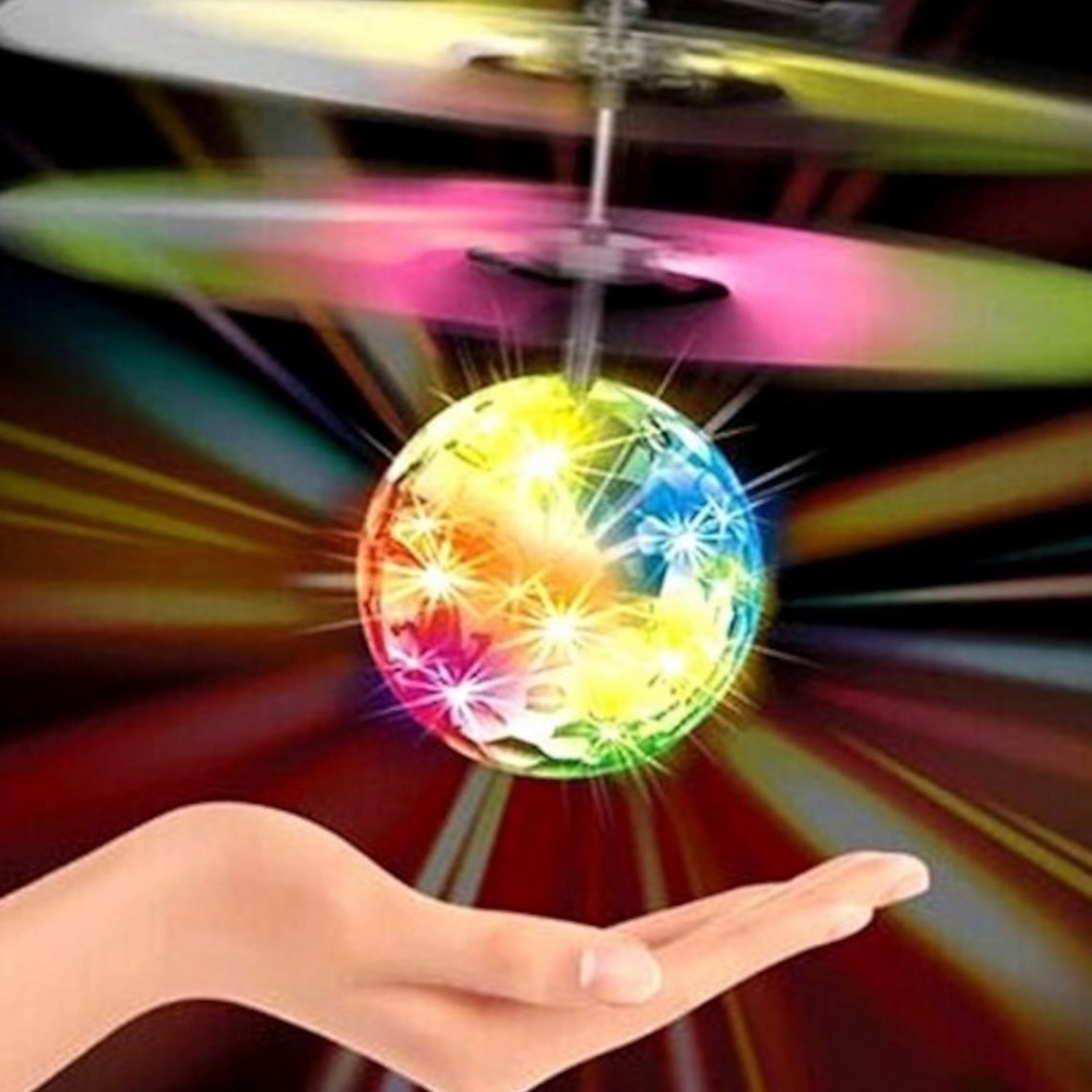 NEW Toy Floating Mini Flyer Induction Drone Motion LED Lights
